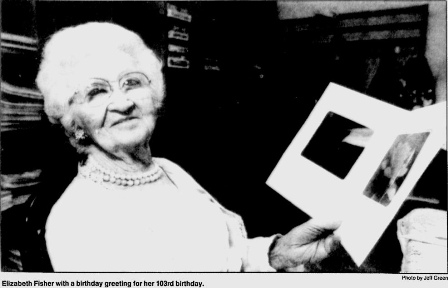 Elizabeth Fisher, 103