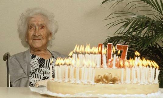 Jeanne Calment at age 117