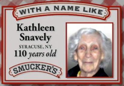Kathleen Snavely, 110