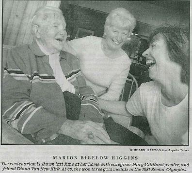 Mrs. Marion Higgins, 112