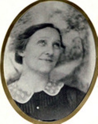 Agnes Ferron, as a young woman