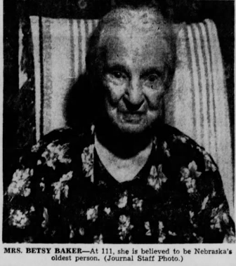 Betsy Baker, 111