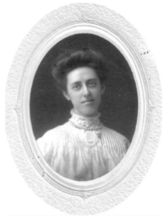 Blanche Burch, as a younger woman