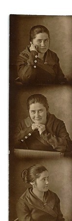 Besse Cooper, as a young woman