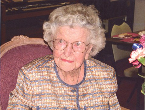Bertha Harris, 108