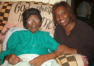 Mrs. Bettie Wilson with Great Granddaughter