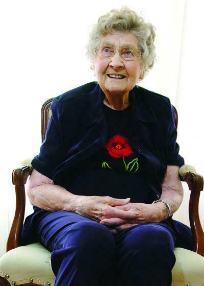 Cora Hansen, 107