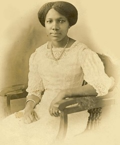 Corinne Dixon Taylor, as a young woman