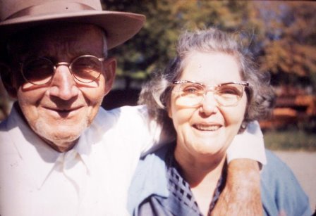 Edith Archer, with her husband Joe