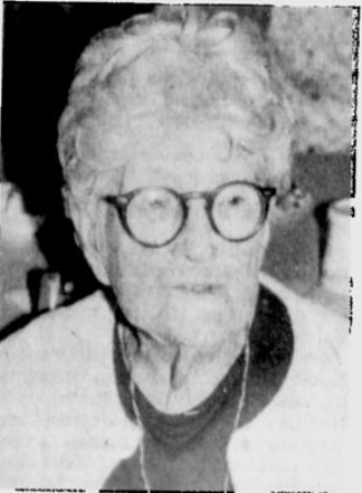Eva Bearce, 103