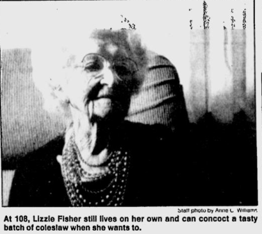 Elizabeth Fisher, 108