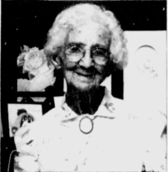 Edith Freehling, 107