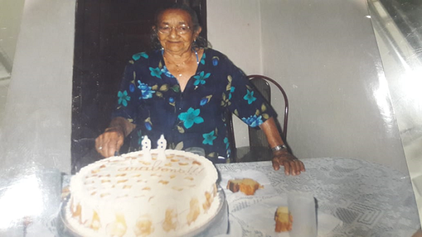 Francisca Celsa dos Santos, 99
