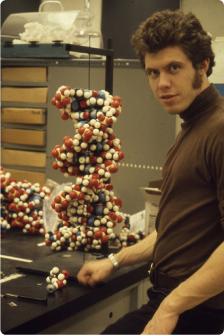 Prof. George Church in 1977