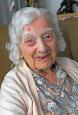 Gladys Hooper, 105