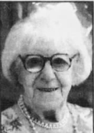 Harriet Trudgen, 106