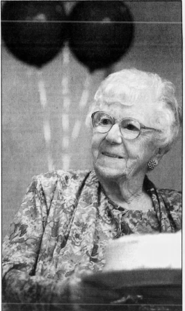 Harriet Trudgen, 107