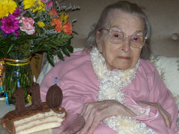 Ida Schlesinger, 110