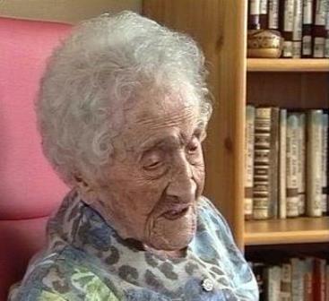 Jeanne Calment at age 119