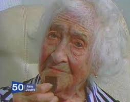 Jeanne Calment at age 112