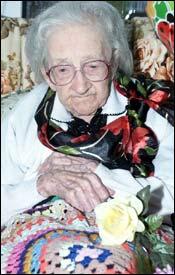 Jessie Nicholls, age 110