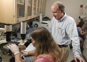 Prof. James Thomson and Jessica Antosiewicz