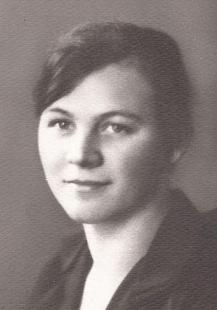 Katherine Bodenbender, as a young woman