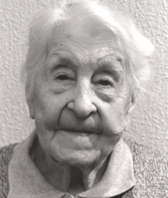Meta Berndt, as an older woman