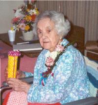 Mary Christian at age 104