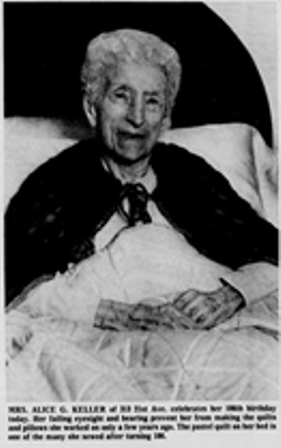 Mary Keller, 106