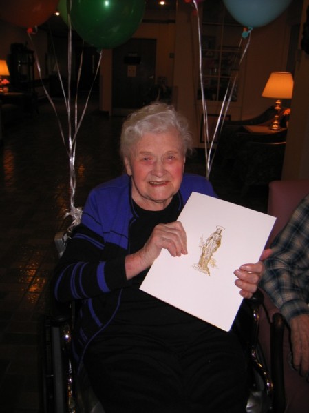 Mary McGowan, 107