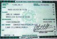 Recently-Issued
Birth Certificate for Maria Olivia da Silva