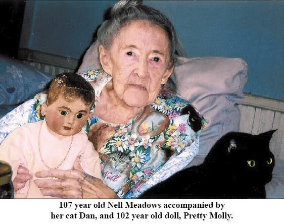 Nell Meadows, 107