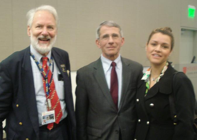 The Coles with Dr, Tony Fauci