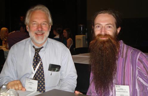 Steve Coles and Aubrey de Grey