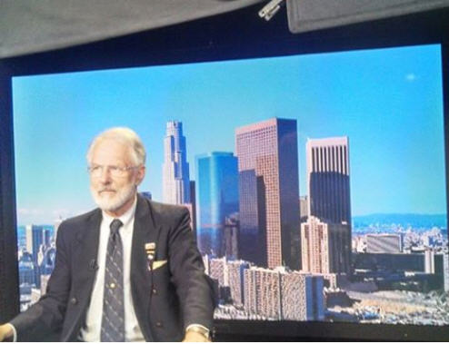 Dr. L. Stephen Coles
in CNN LA-HQ in Hollywood, CA