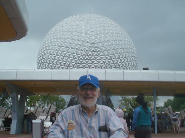 Steve Coles at the Epcot Center