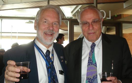 Drs. Stephen Coles and George Martin