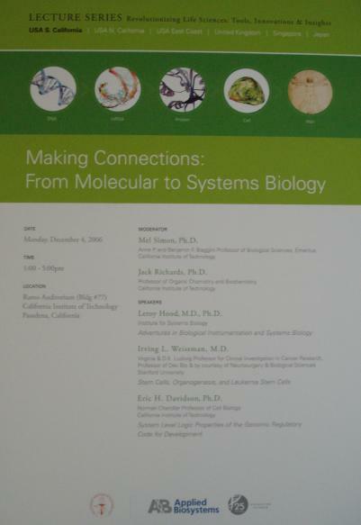 Making Connections: From Molecular to Systems Biology